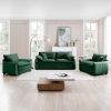 Luxurious and Sophisticated Sofa Set with Soft Cushions and Pillows, Sofa Set for Living Rooms and Clubs as well as Home Theaters