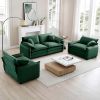 Luxurious and Sophisticated Sofa Set with Soft Cushions and Pillows, Sofa Set for Living Rooms and Clubs as well as Home Theaters