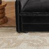 Corduroy Fabric 4-Seater Comfy Cloud Couch with 2 Movable Footrest for Living Room,Oversized Deep Seat U-Shaped Couch Set