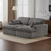 Double Chaise Lounge Chair Indoor,Oversized Upholstered Sleeper Cloud Couch,Deep Seat Luxury Sofa Bed,Sectional Sofa Chaise Love-seat