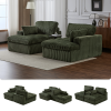 Double Chaise Lounge Chair Indoor,Oversized Upholstered Sleeper Cloud Couch,Deep Seat Luxury Sofa Bed,Sectional Sofa Chaise Love-seat