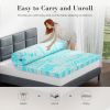 2-3 Inch Gel Memory Foam Mattress Topper Full Size Cooling Mattress Soft and Breathable Bed Topper School Bedroom Furniture